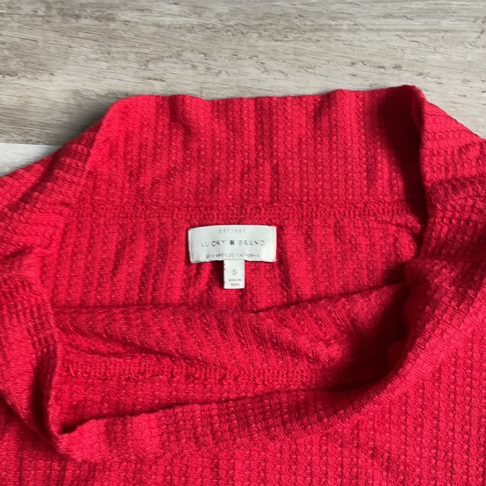 Lucky brand off the shoulder sweater! - Picture 3 of 5